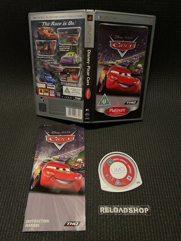 Disney Pixar Cars Platinum PSP (käytetty) CiB