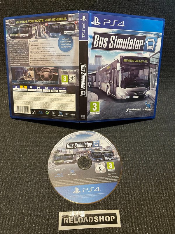 Bus Simulator PS4 (käytetty)