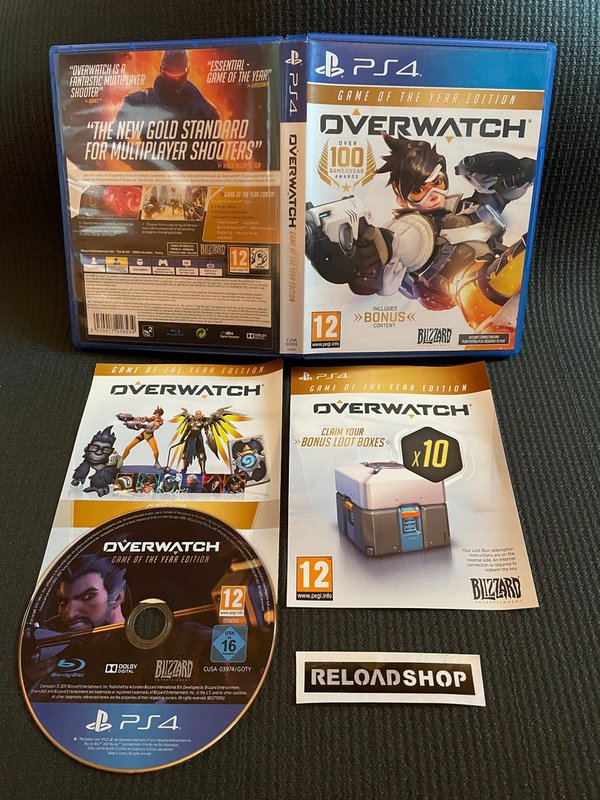 Overwatch Game of the Year Edition PS4 (käytetty)