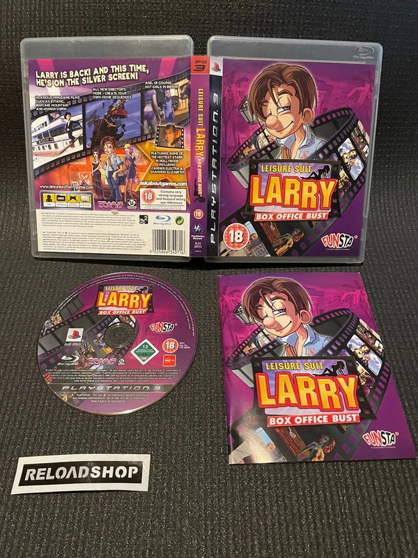 Leisure Suit Larry Box Office Bust PS3 (käytetty) CiB