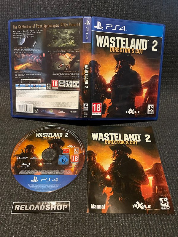 Wasteland 2 Directors Cut PS4 (käytetty)