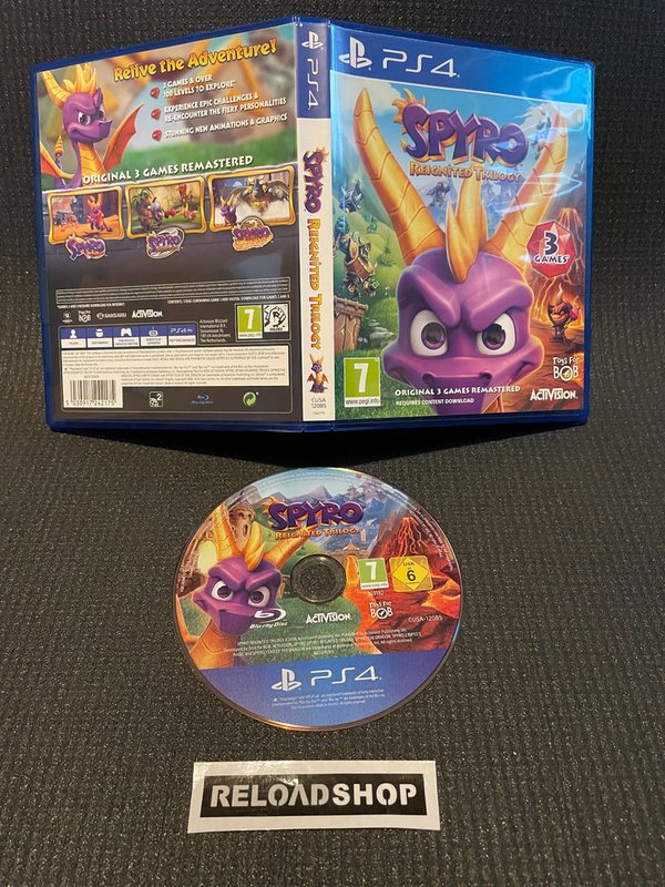 Spyro Reignited Trilogy PS4 (käytetty)