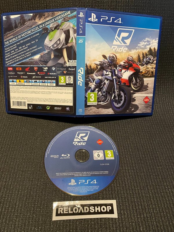 Ride PS4 (käytetty)