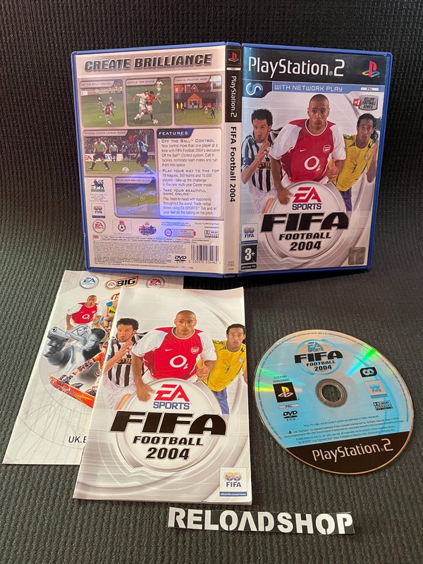 FIFA Football 2004 PS2 (käytetty) CiB