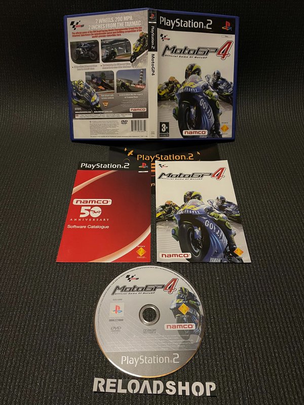 MotoGP 4 PS2 (käytetty)