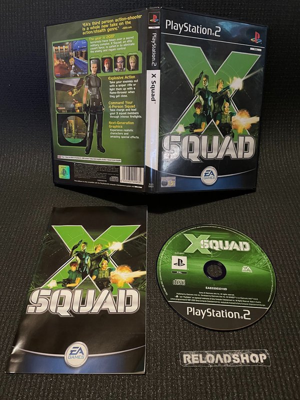 X Squad PS2 (käytetty) CiB