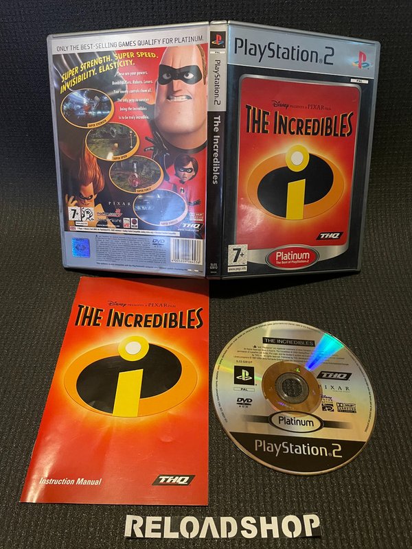 The Incredibles Platinum PS2 (käytetty) CiB