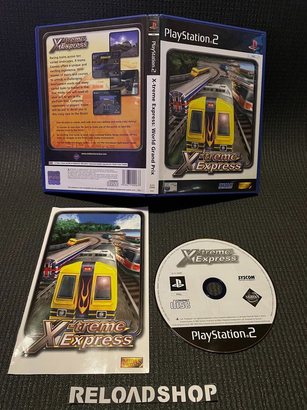 X-treme Express World Grand Prix PS2 (käytetty) CiB