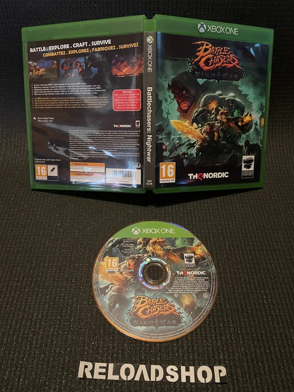 Battle Chasers Nightwar Xbox One (käytetty)