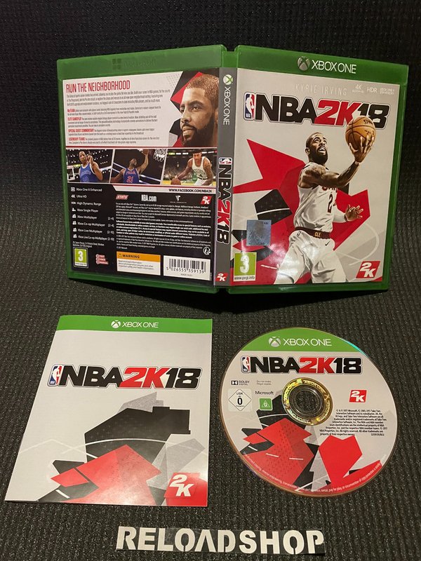 NBA 2K18 Xbox One (käytetty)