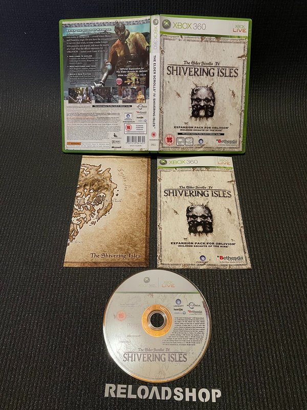 The Elder Scrolls IV Oblivion The Shivering Isles Expansion Pack Xbox 360 (käytetty) CiB