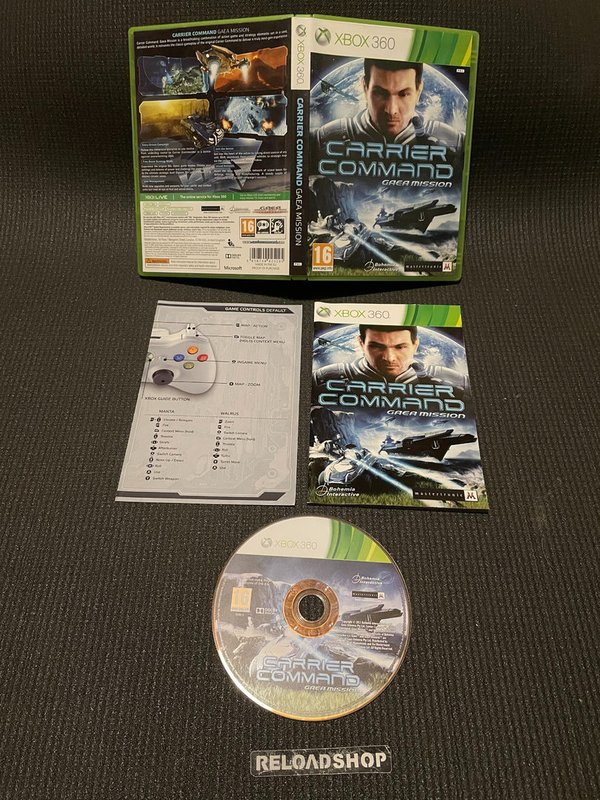 Carrier Command Gaea Mission Xbox 360 (käytetty) CiB