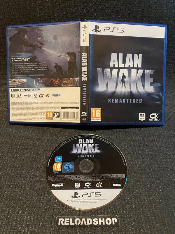 Alan Wake Remastered PS5 (käytetty)