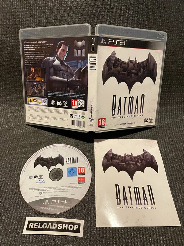 Batman The Telltale Series PS3 (käytetty) CiB