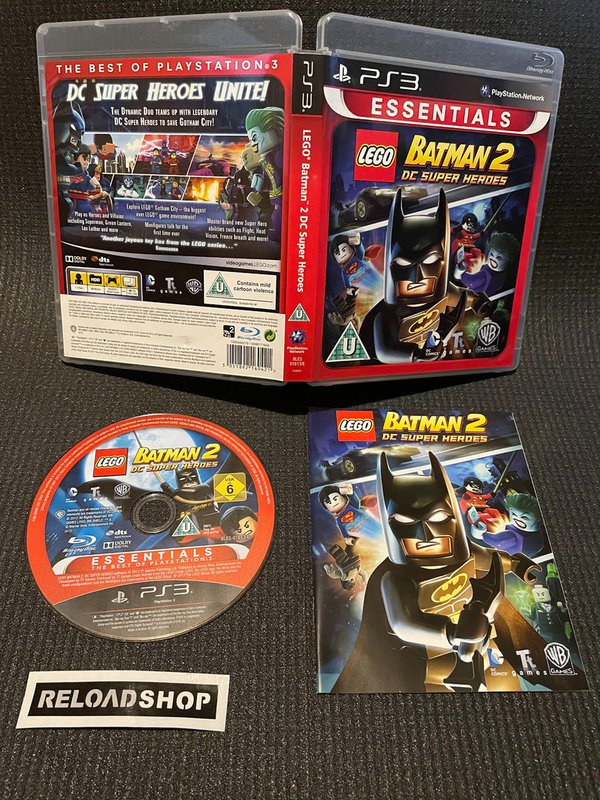 Lego Batman 2 DC Superheroes Essentials PS3 (käytetty) CiB