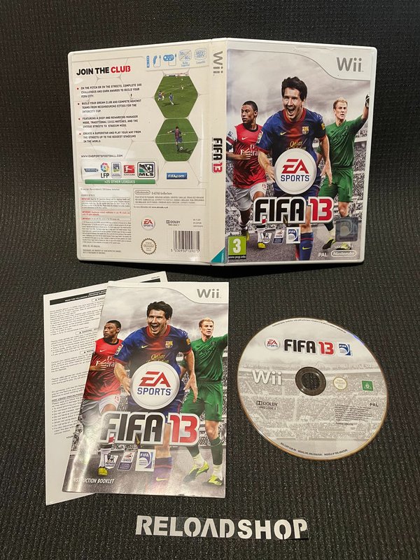 FIFA 13 Wii (käytetty) CIB