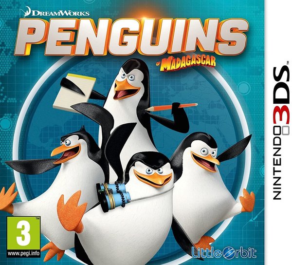 Penguins of Madagascar 3DS (käytetty)