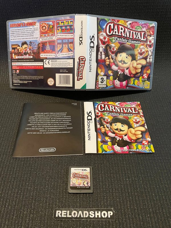 Carnival Funfair Games DS (käytetty) CIB