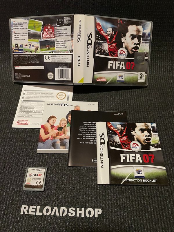 FIFA 07 - Nordic DS (käytetty) CiB