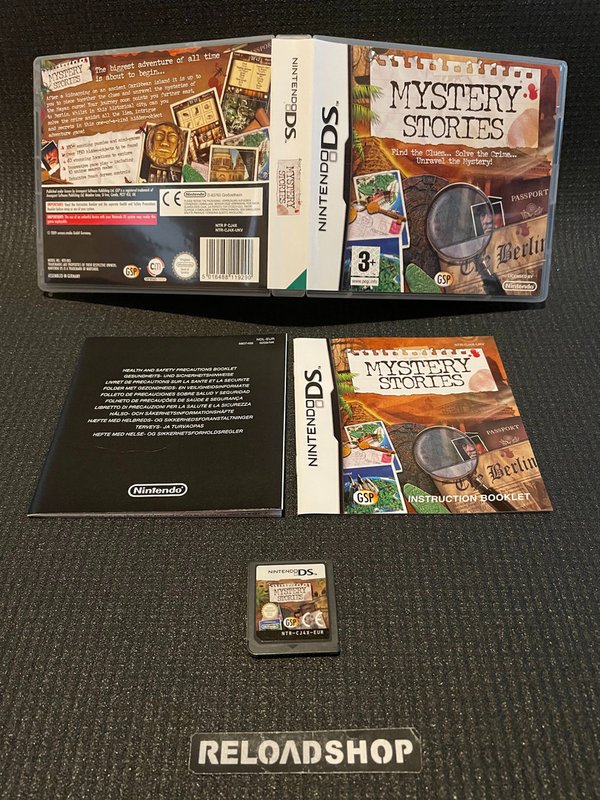 Mystery Stories - Find the clues DS (käytetty) CiB