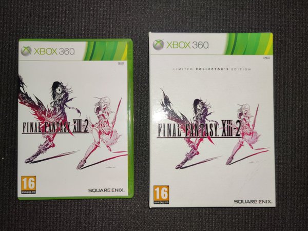 Final Fantasy XIII-2 Limited Collector's Edition Xbox 360 (käytetty)