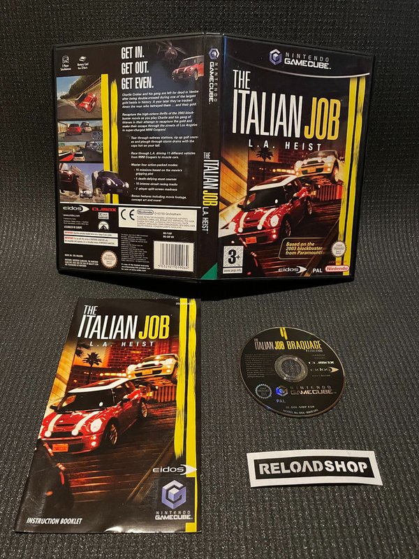 The Italian Job LA Heist GameCube (käytetty) CiB