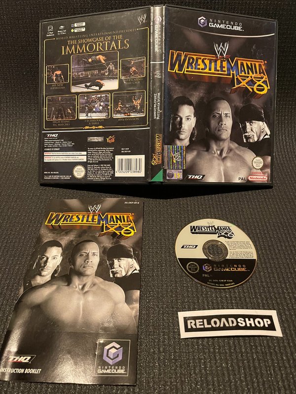 WWE Wrestlemania X8 GameCube (käytetty) CiB