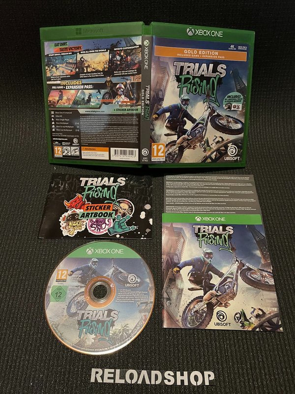 Trials Rising Gold Edition Xbox One (käytetty)