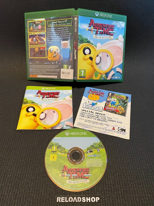 Adventure Time Finn and Jake Investigations Xbox One (käytetty) CIB