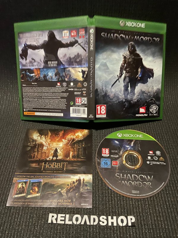 Middle Earth Shadow of Mordor Xbox One (käytetty)