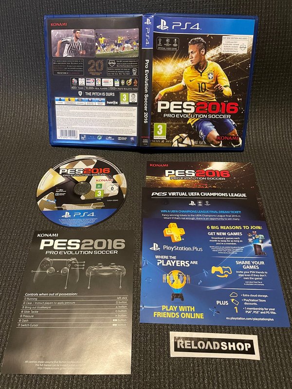 Pro Evolution Soccer 2016 PS4 (käytetty)