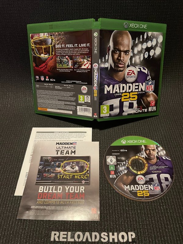 Madden NFL 25 Xbox One (käytetty)