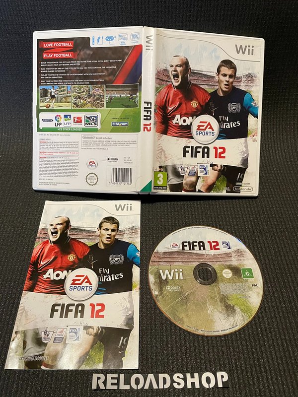 FIFA 12 Wii (käytetty) CiB