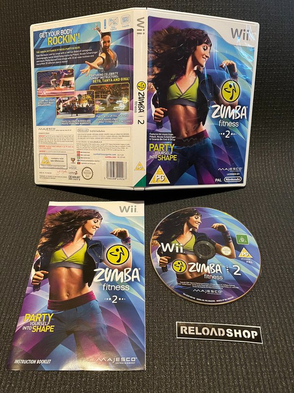 Zumba Fitness 2 - Nordic Wii (käytetty) CiB