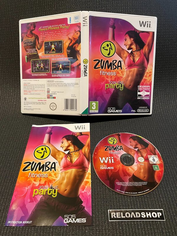 Zumba Fitness - Nordic Wii (käytetty) CiB
