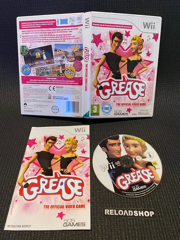 Grease The Official Video Game - Nordic Wii (käytetty)