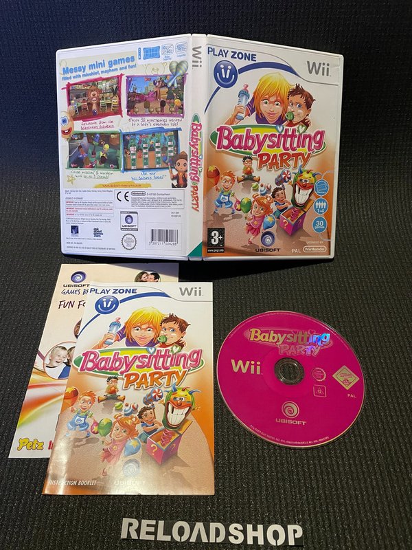 Babysitting Party Wii (käytetty) CiB