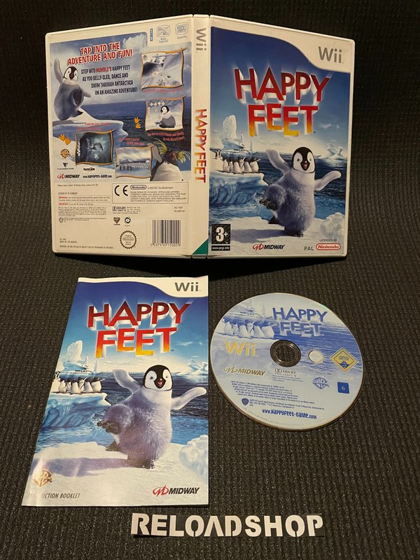 Happy Feet Wii (käytetty) CiB