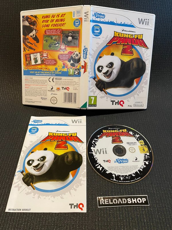uDraw - Kung Fu Panda 2  Wii (käytetty) CiB