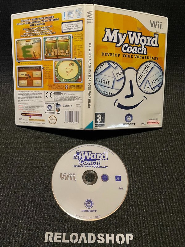 My Word Coach Develop Your Vocabulary Wii (käytetty)