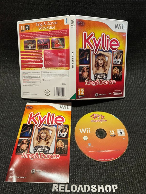 Kylie Sing and Dance Wii (käytetty) CiB