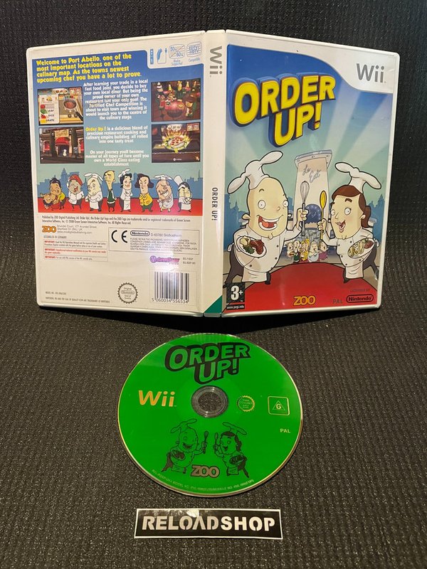 Order Up Wii (käytetty)