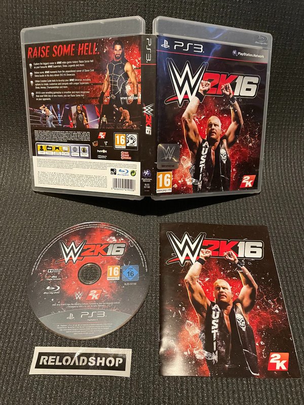 WWE 2K16 PS3 (käytetty) CiB