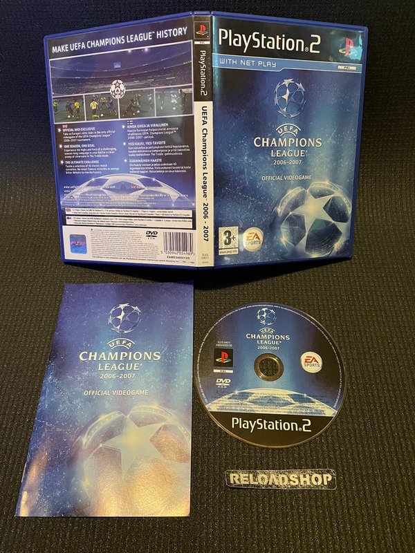 UEFA Champions League 2006 - 2007 - FIN PS2 (käytetty) CiB
