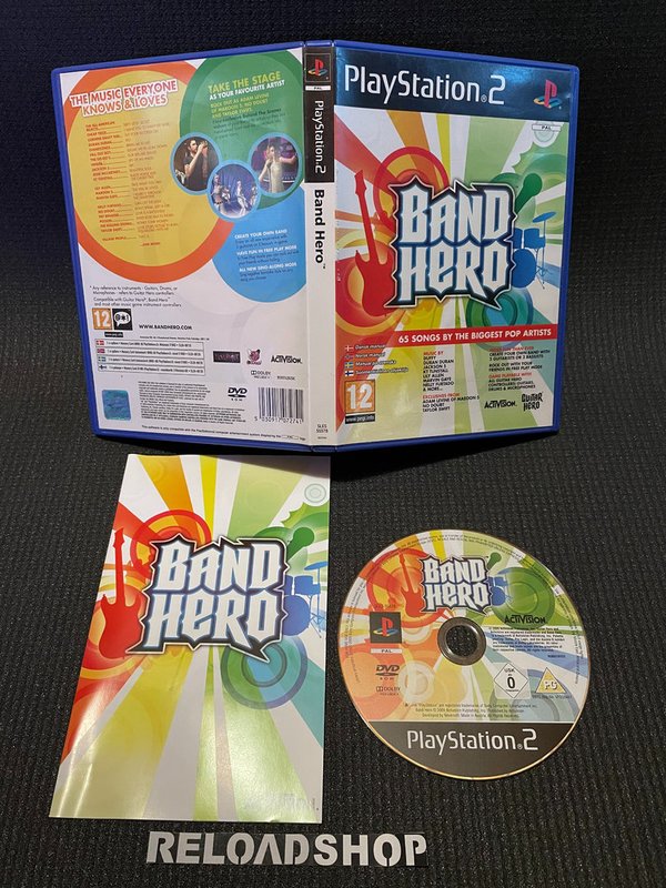 Band Hero - Nordic PS2 (käytetty) CiB