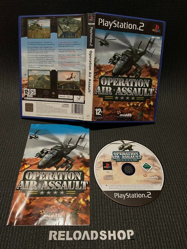 Operation Air Assault PS2 (käytetty) CiB