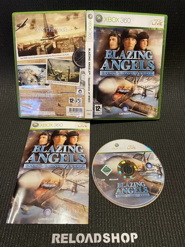 Blazing Angels Squadrons of WWII Xbox 360 (käytetty) CiB