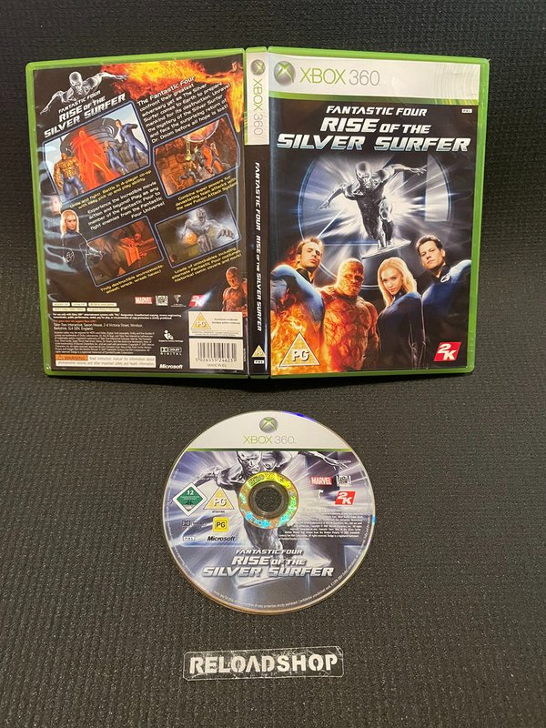 Fantastic Four Rise of The Silver Surfer Xbox 360 (käytetty)