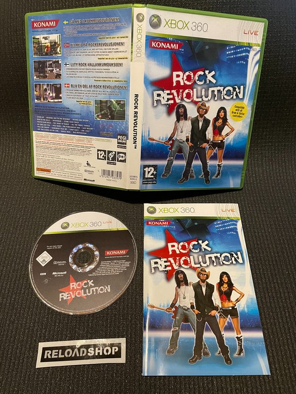 Rock Revolution - Nordic Xbox 360 (käytetty) CiB
