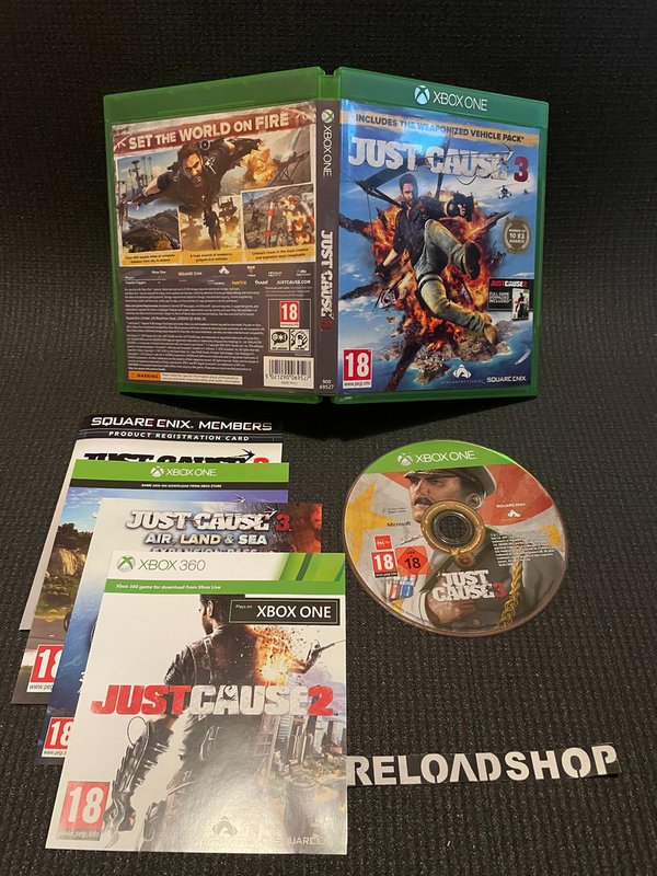 Just Cause 3 Xbox One (käytetty)